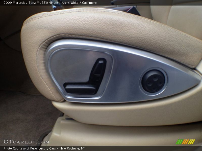 Arctic White / Cashmere 2009 Mercedes-Benz ML 350 4Matic