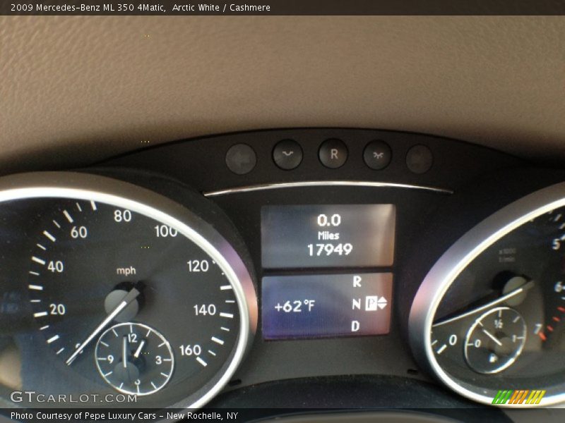 Arctic White / Cashmere 2009 Mercedes-Benz ML 350 4Matic