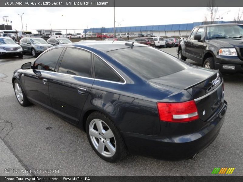 Brilliant Black / Platinum 2006 Audi A6 4.2 quattro Sedan