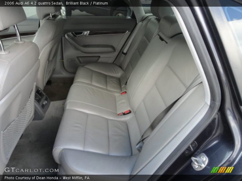Brilliant Black / Platinum 2006 Audi A6 4.2 quattro Sedan