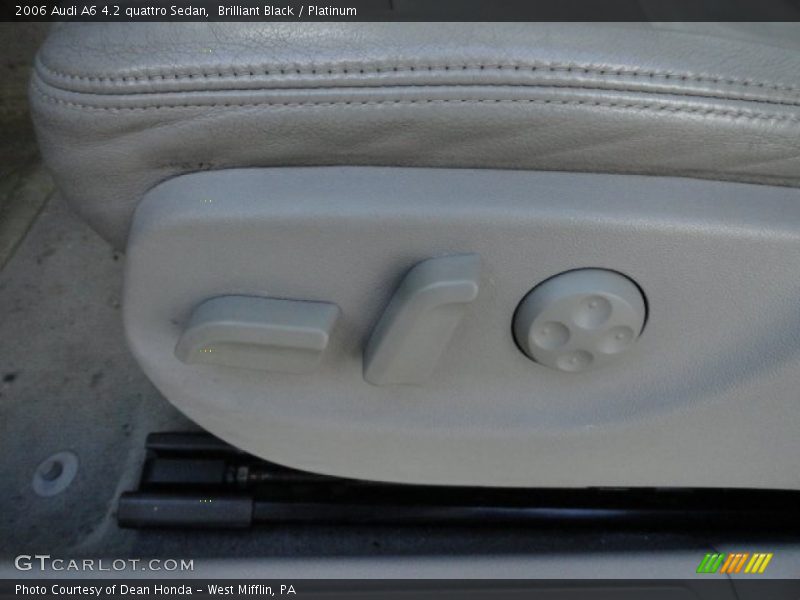 Brilliant Black / Platinum 2006 Audi A6 4.2 quattro Sedan