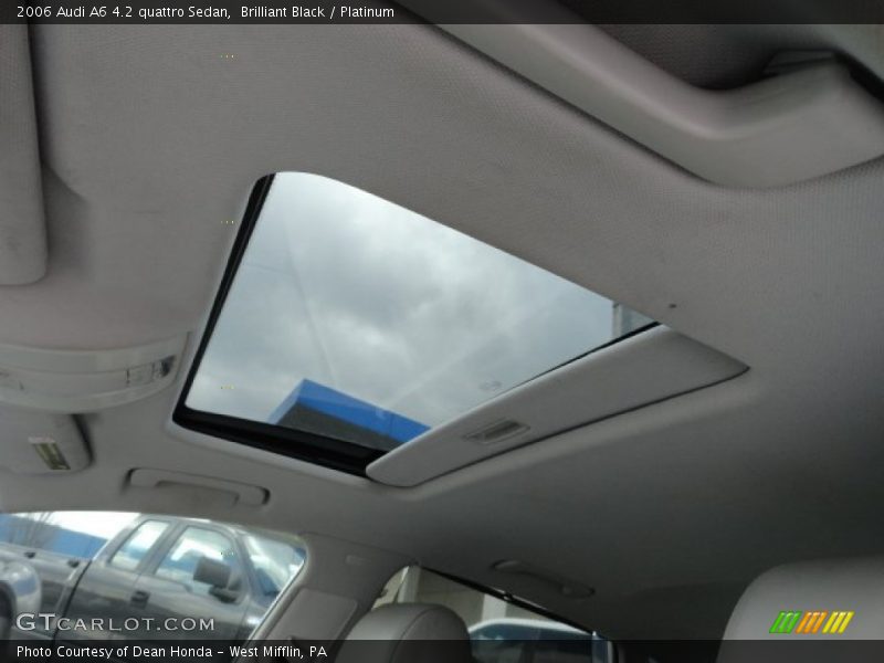 Brilliant Black / Platinum 2006 Audi A6 4.2 quattro Sedan