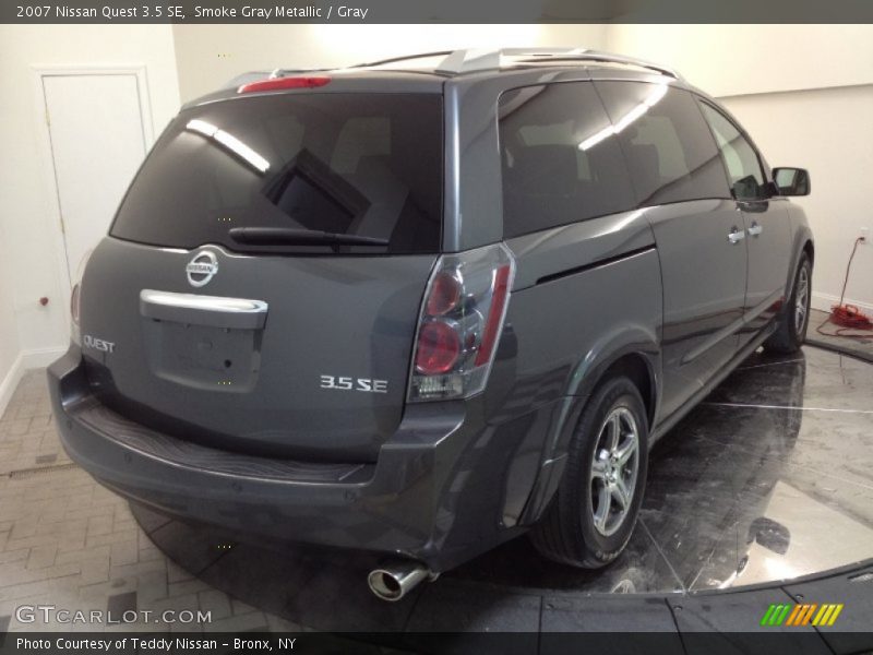 Smoke Gray Metallic / Gray 2007 Nissan Quest 3.5 SE