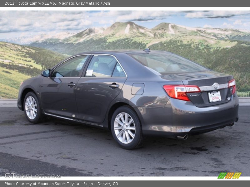 Magnetic Gray Metallic / Ash 2012 Toyota Camry XLE V6