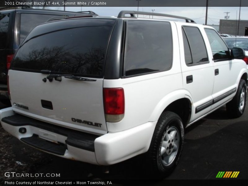 Summit White / Graphite 2001 Chevrolet Blazer LT 4x4