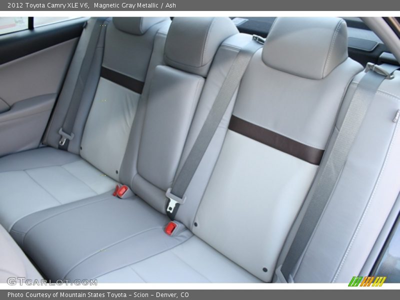 Magnetic Gray Metallic / Ash 2012 Toyota Camry XLE V6