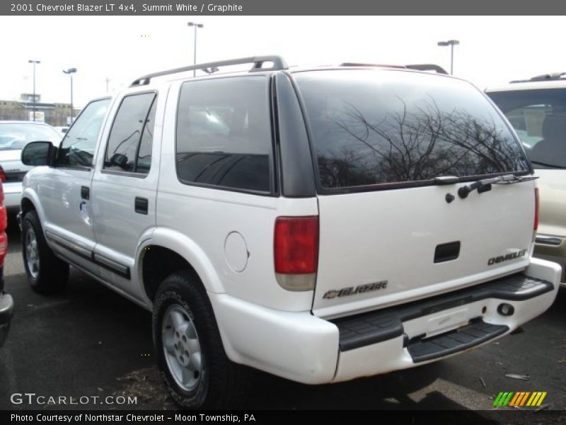 Summit White / Graphite 2001 Chevrolet Blazer LT 4x4