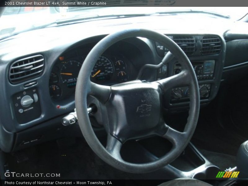 Summit White / Graphite 2001 Chevrolet Blazer LT 4x4