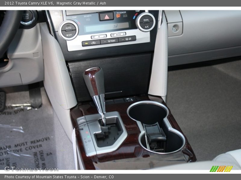 Magnetic Gray Metallic / Ash 2012 Toyota Camry XLE V6