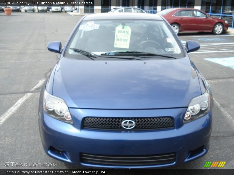 Blue Ribbon Metallic / Dark Charcoal 2009 Scion tC