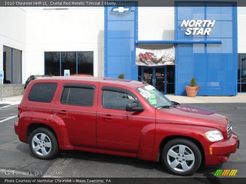 Crystal Red Metallic Tintcoat / Ebony 2010 Chevrolet HHR LS