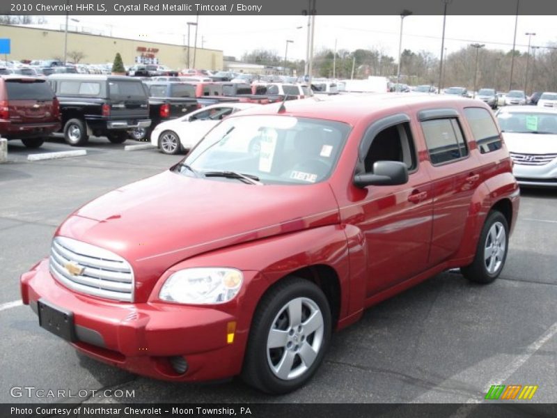 Crystal Red Metallic Tintcoat / Ebony 2010 Chevrolet HHR LS