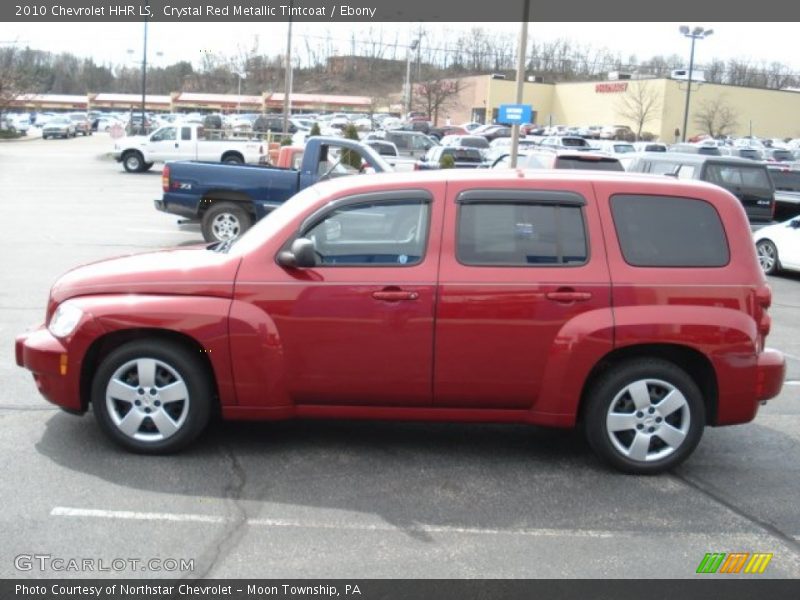 Crystal Red Metallic Tintcoat / Ebony 2010 Chevrolet HHR LS