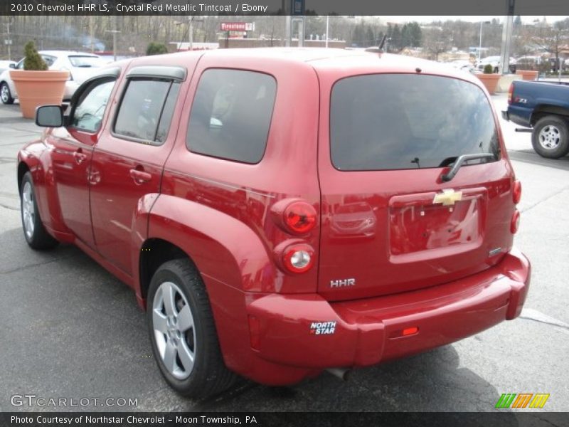 Crystal Red Metallic Tintcoat / Ebony 2010 Chevrolet HHR LS