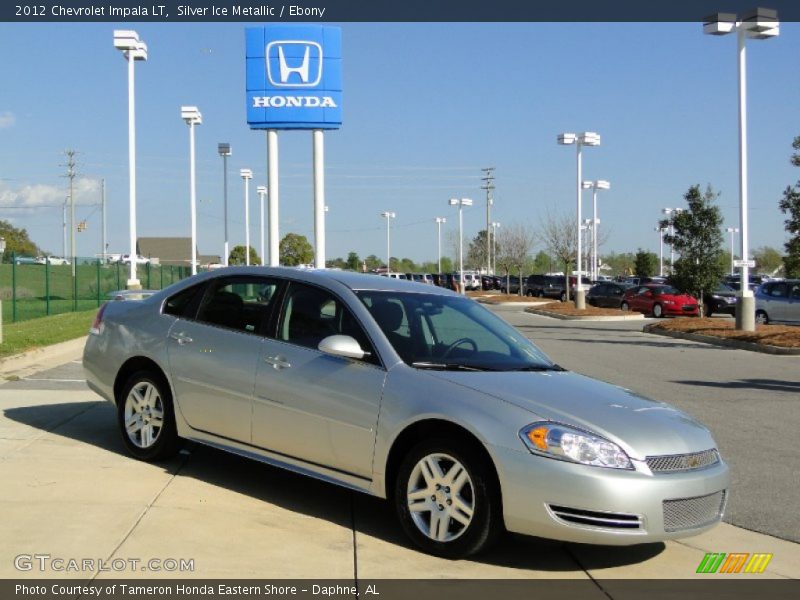 Silver Ice Metallic / Ebony 2012 Chevrolet Impala LT