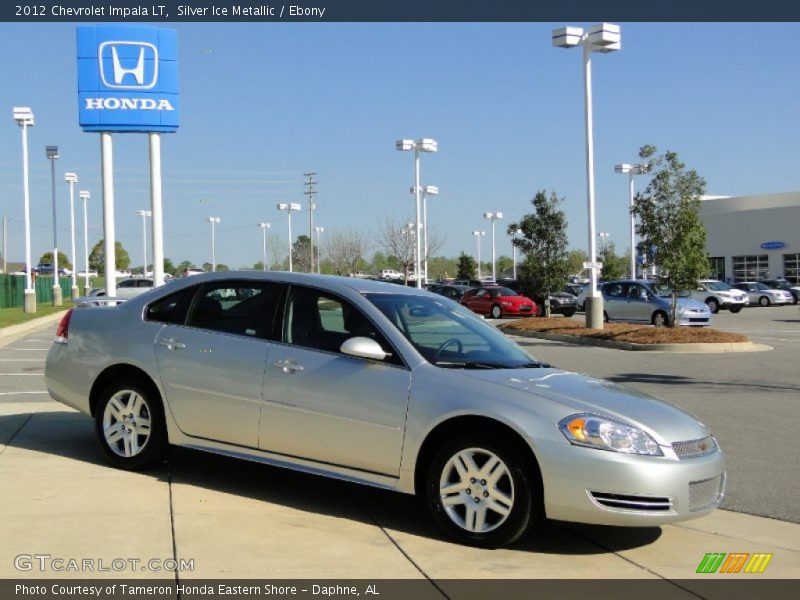 Silver Ice Metallic / Ebony 2012 Chevrolet Impala LT