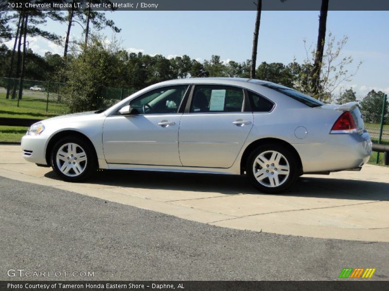 Silver Ice Metallic / Ebony 2012 Chevrolet Impala LT