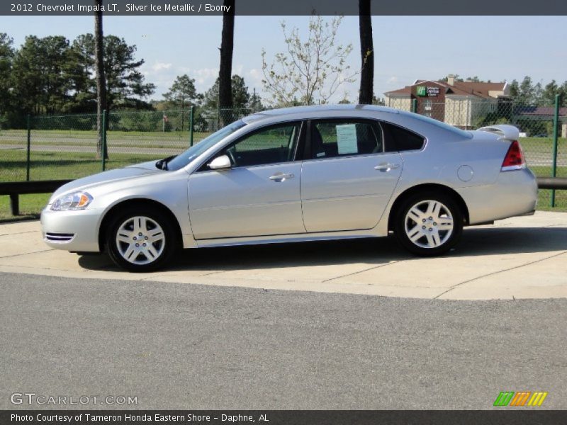 Silver Ice Metallic / Ebony 2012 Chevrolet Impala LT