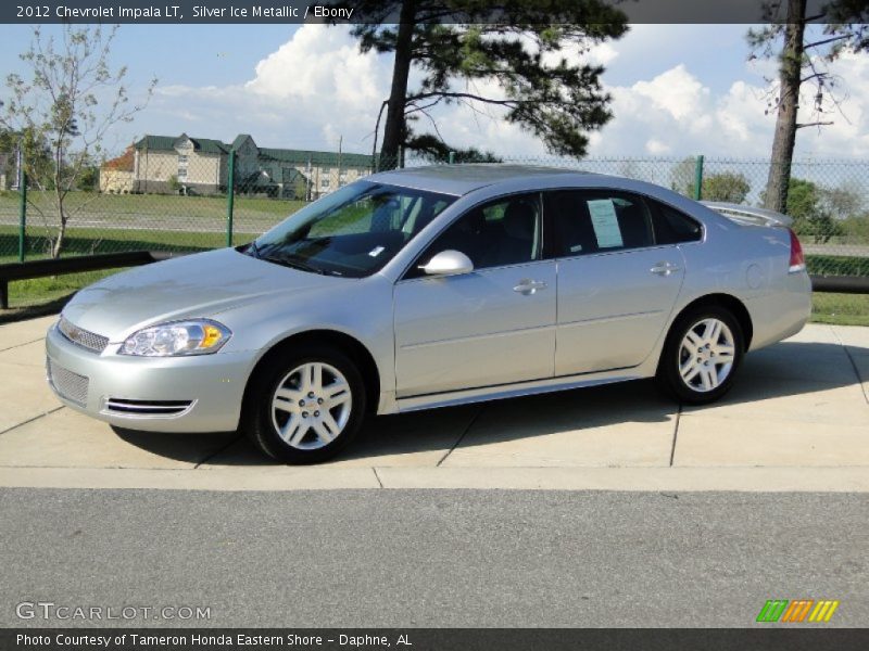 Silver Ice Metallic / Ebony 2012 Chevrolet Impala LT