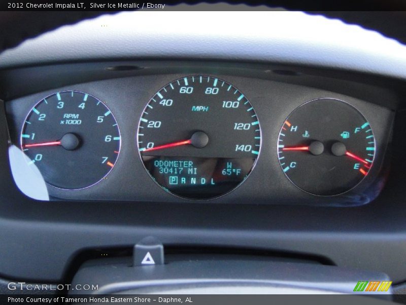  2012 Impala LT LT Gauges