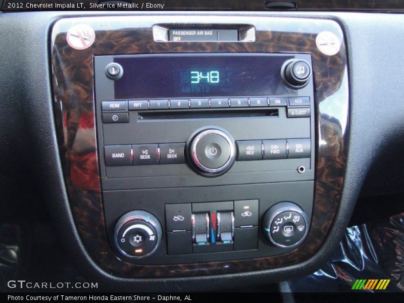 Controls of 2012 Impala LT
