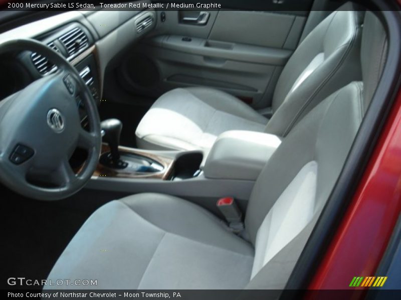 Toreador Red Metallic / Medium Graphite 2000 Mercury Sable LS Sedan