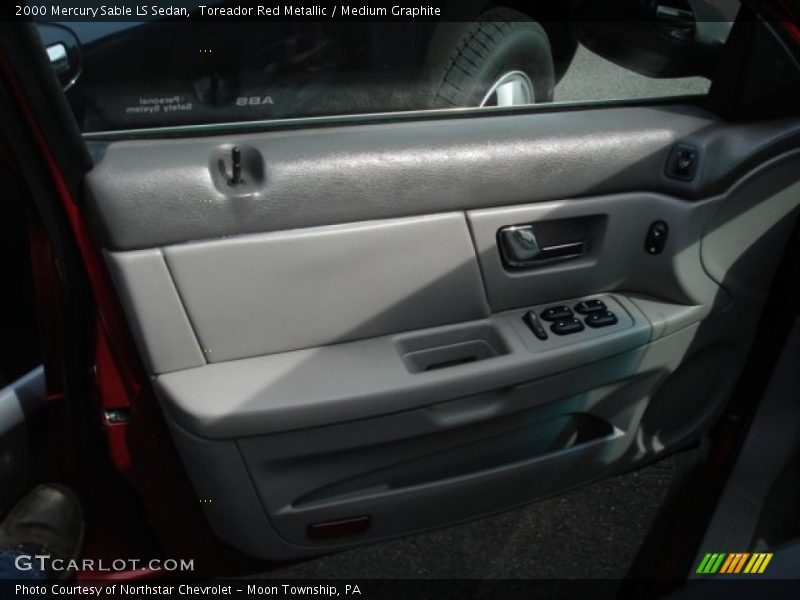 Toreador Red Metallic / Medium Graphite 2000 Mercury Sable LS Sedan