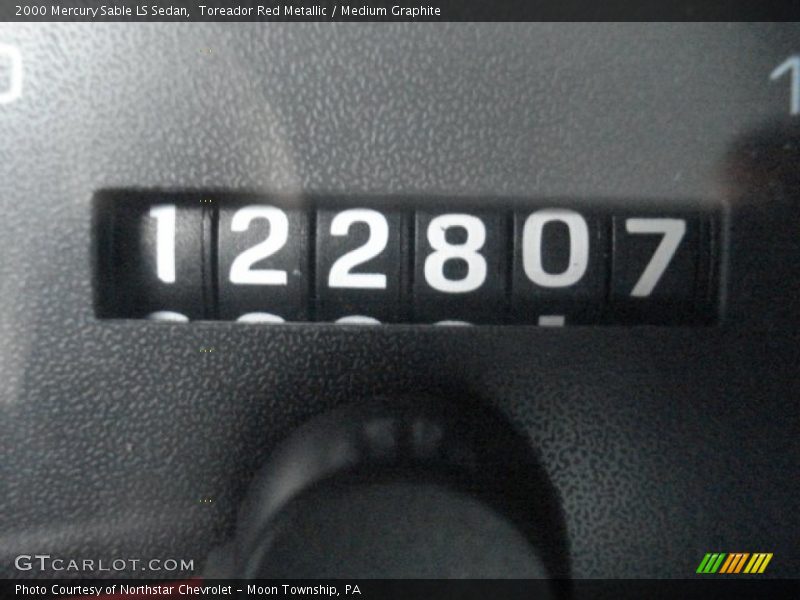 Toreador Red Metallic / Medium Graphite 2000 Mercury Sable LS Sedan