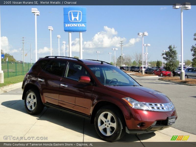 Merlot Metallic / Charcoal 2005 Nissan Murano SE
