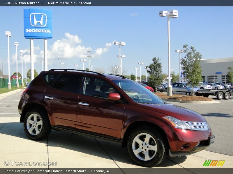 Merlot Metallic / Charcoal 2005 Nissan Murano SE