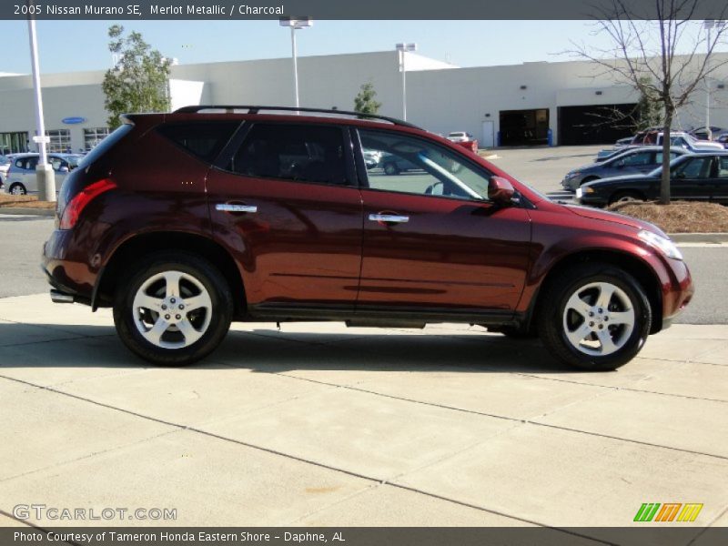 Merlot Metallic / Charcoal 2005 Nissan Murano SE