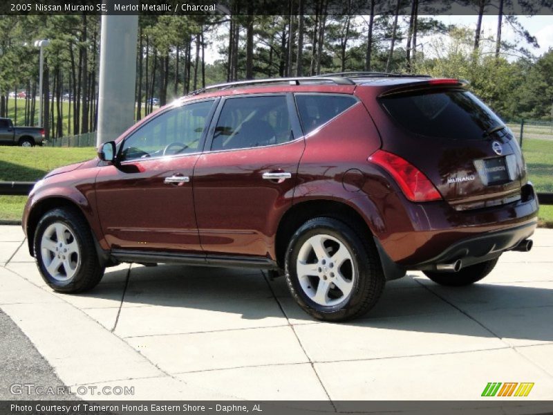 Merlot Metallic / Charcoal 2005 Nissan Murano SE