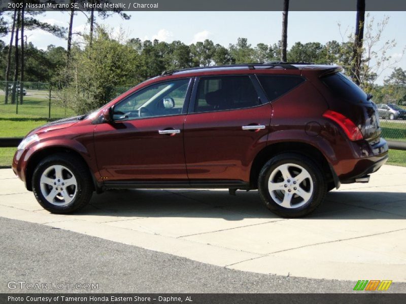 Merlot Metallic / Charcoal 2005 Nissan Murano SE