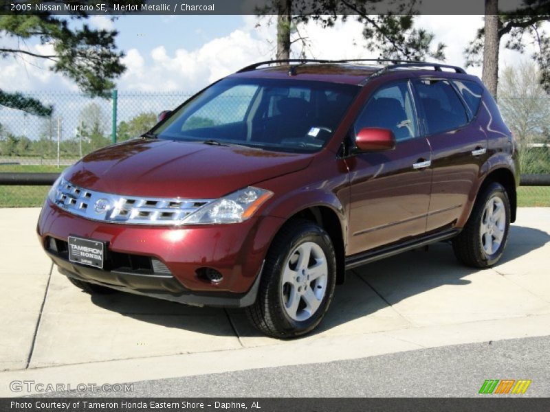 Merlot Metallic / Charcoal 2005 Nissan Murano SE