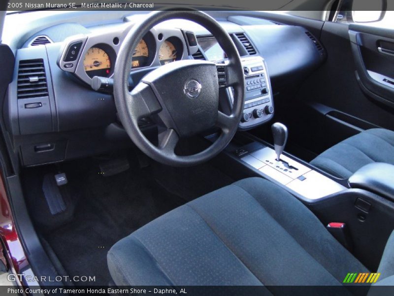  2005 Murano SE Charcoal Interior