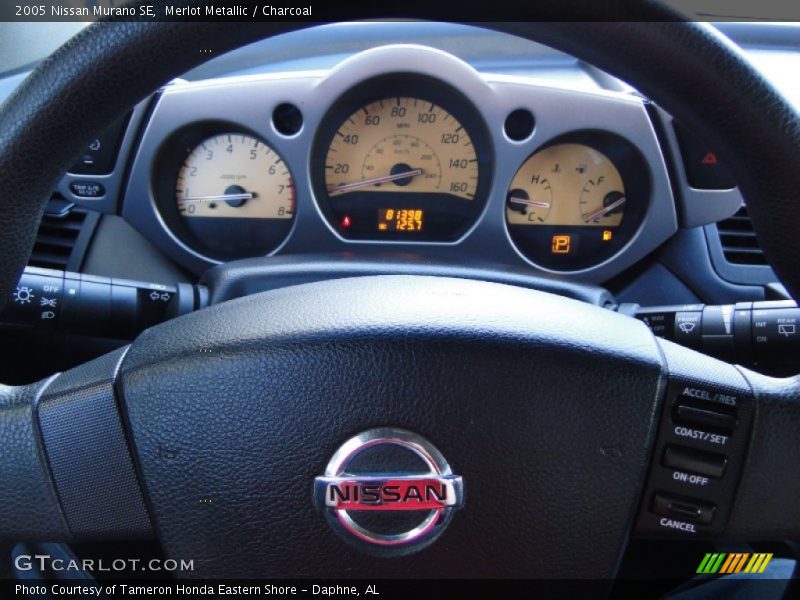 Merlot Metallic / Charcoal 2005 Nissan Murano SE
