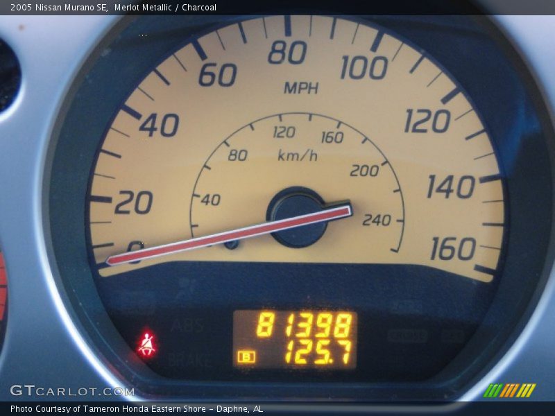 Merlot Metallic / Charcoal 2005 Nissan Murano SE