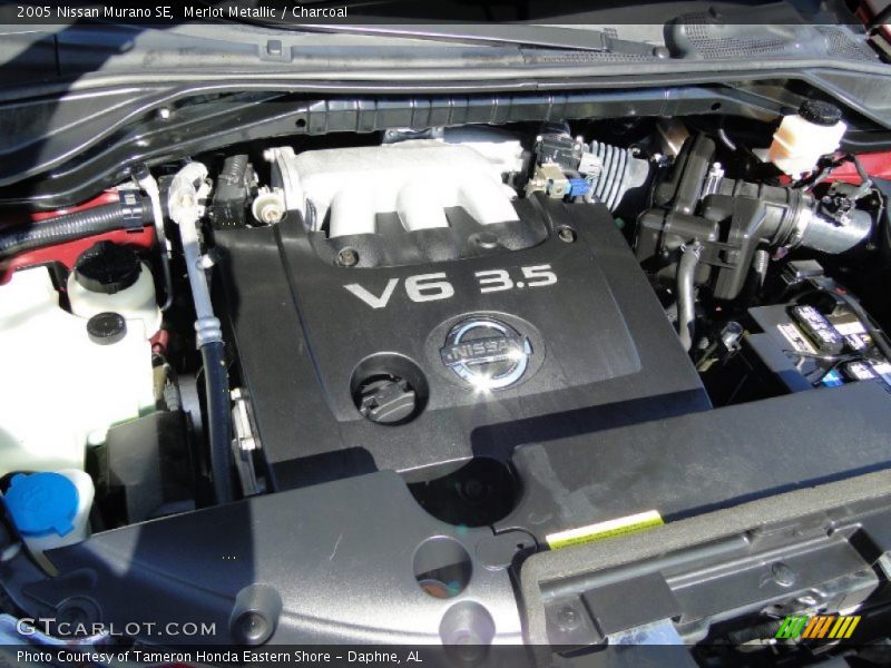 Merlot Metallic / Charcoal 2005 Nissan Murano SE