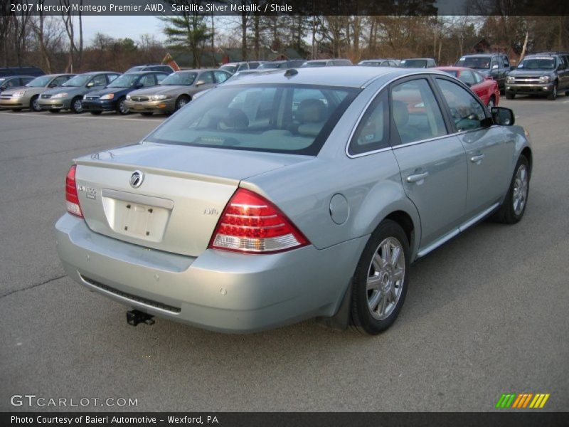 Satellite Silver Metallic / Shale 2007 Mercury Montego Premier AWD