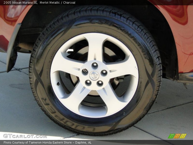 Merlot Metallic / Charcoal 2005 Nissan Murano SE