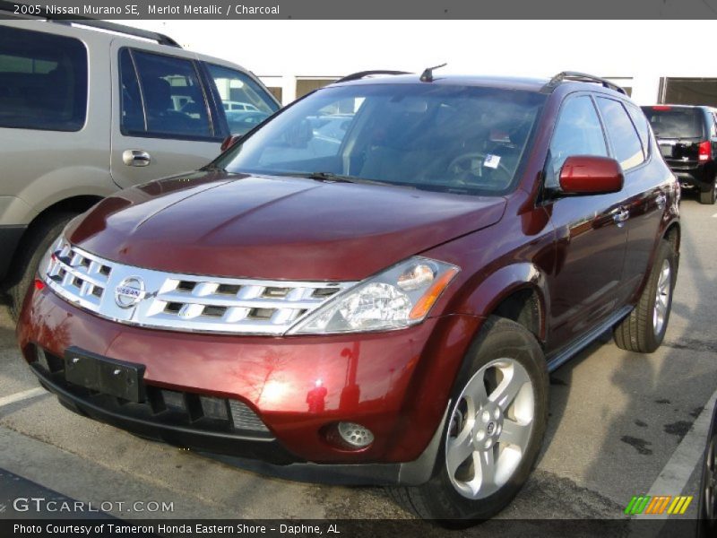 Merlot Metallic / Charcoal 2005 Nissan Murano SE