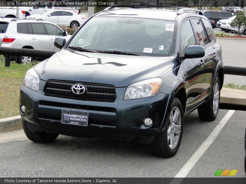 Black Forest Pearl / Dark Charcoal 2008 Toyota RAV4 Sport