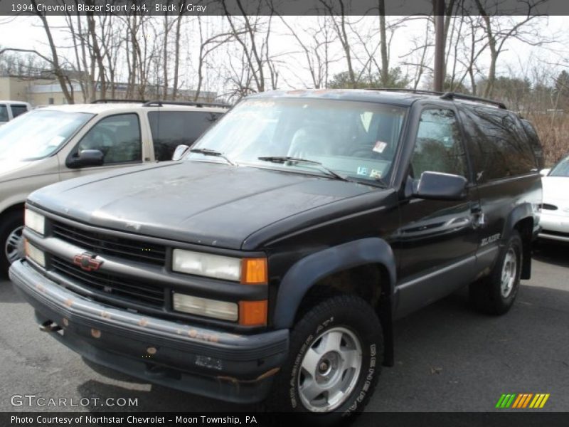 Black / Gray 1994 Chevrolet Blazer Sport 4x4