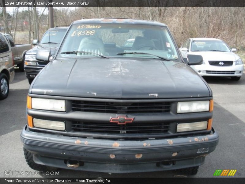 Black / Gray 1994 Chevrolet Blazer Sport 4x4