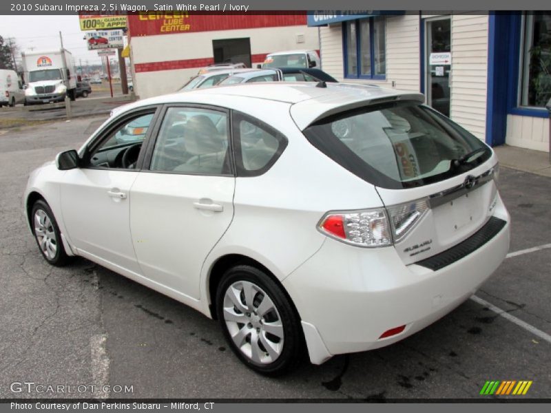 Satin White Pearl / Ivory 2010 Subaru Impreza 2.5i Wagon