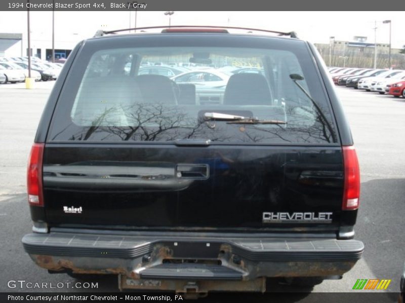Black / Gray 1994 Chevrolet Blazer Sport 4x4