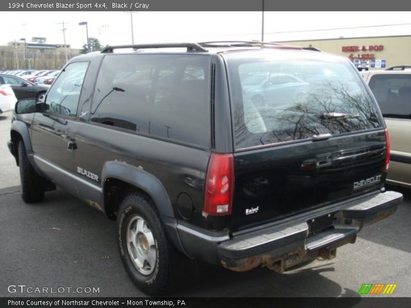 Black / Gray 1994 Chevrolet Blazer Sport 4x4