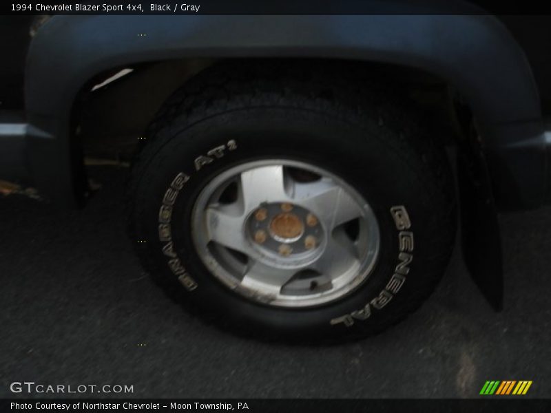 Black / Gray 1994 Chevrolet Blazer Sport 4x4