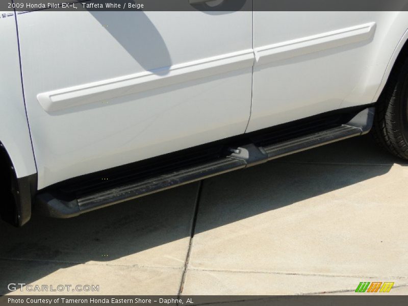 Taffeta White / Beige 2009 Honda Pilot EX-L