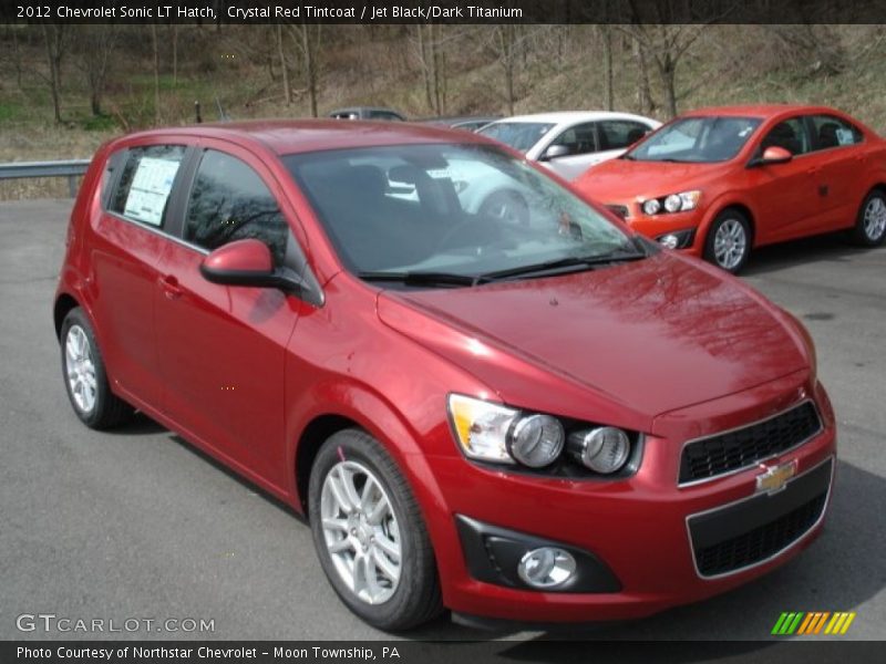 Front 3/4 View of 2012 Sonic LT Hatch